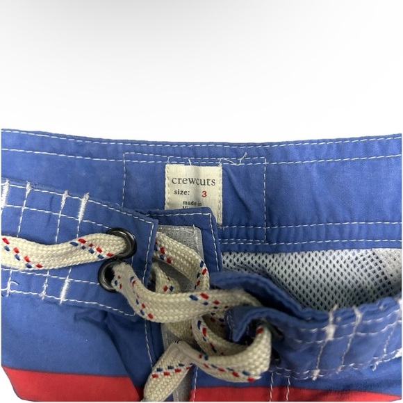 Lot Of 3 Toddler Boy Swim Trunks Crewcuts Gap Size 3T - Picture 5 of 6